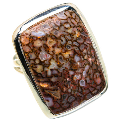 Dinosaur Bone Rings handcrafted by Ana Silver Co - RING95140