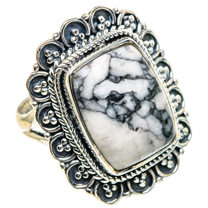 Pinolith Jasper Rings handcrafted by Ana Silver Co - RING95157 - Photo 2