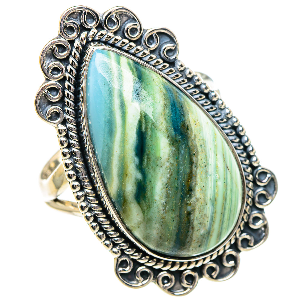Ocean Jasper Rings handcrafted by Ana Silver Co - RING95174