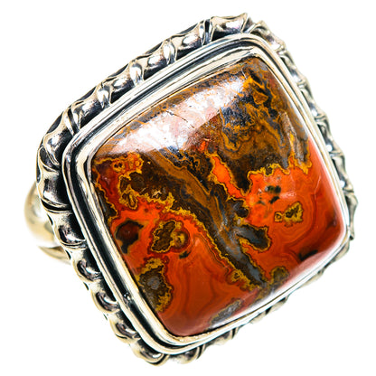 Morocco Agate Rings handcrafted by Ana Silver Co - RING95179 - Photo 2
