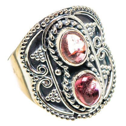 Pink Tourmaline Rings handcrafted by Ana Silver Co - RING95197