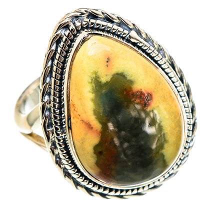 Ocean Jasper Rings handcrafted by Ana Silver Co - RING95207