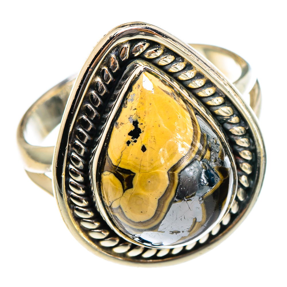 Schalenblende Rings handcrafted by Ana Silver Co - RING95221 - Photo 2