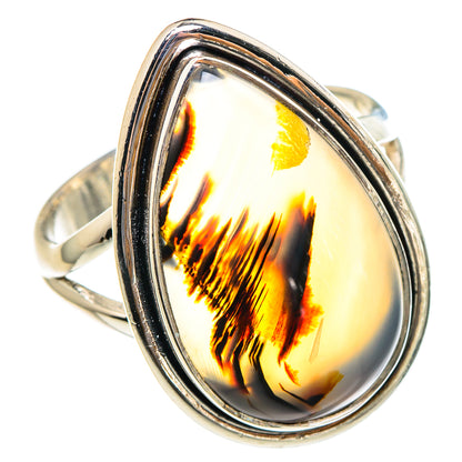Montana Agate Rings handcrafted by Ana Silver Co - RING95251
