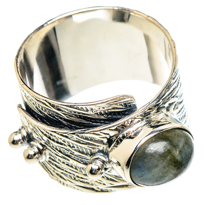 Labradorite Rings handcrafted by Ana Silver Co - RING95255