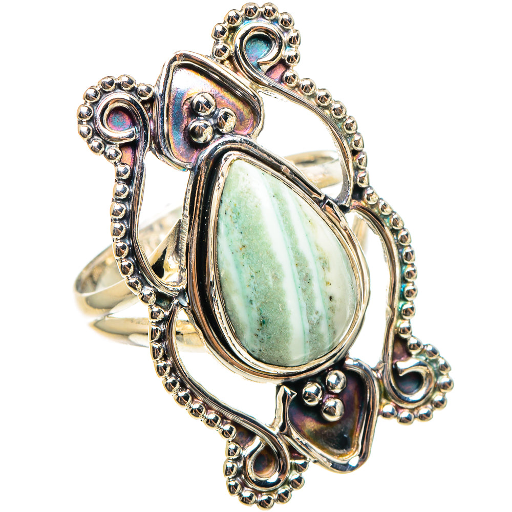 Ocean Jasper Rings handcrafted by Ana Silver Co - RING95258 - Photo 2