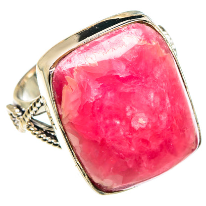 Rhodochrosite Rings handcrafted by Ana Silver Co - RING95263