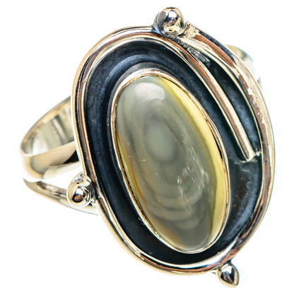 Willow Creek Jasper Rings handcrafted by Ana Silver Co - RING95281 - Photo 2