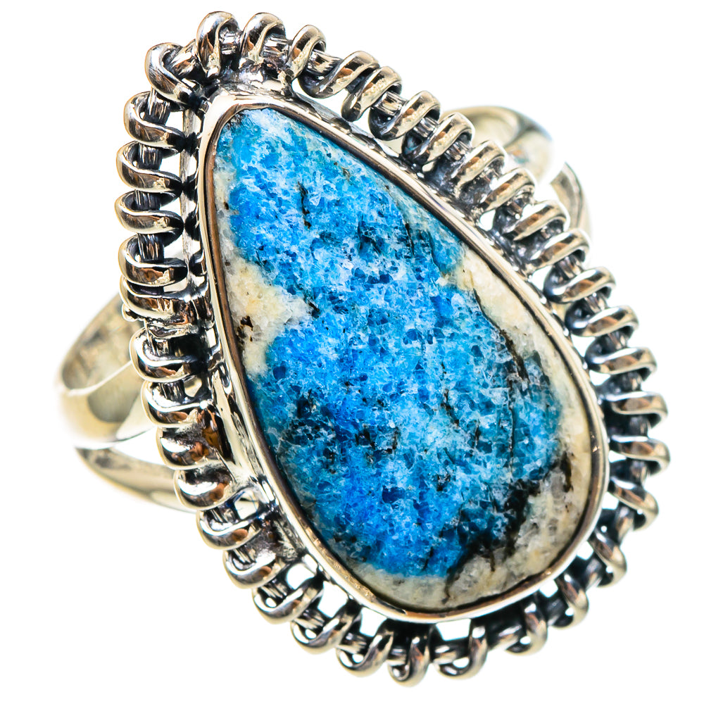 K2 Blue Azurite Rings handcrafted by Ana Silver Co - RING95285 - Photo 2
