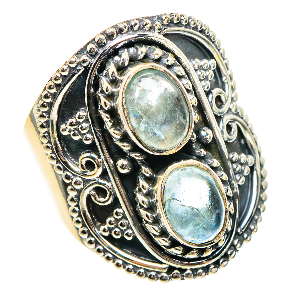 Aquamarine Rings handcrafted by Ana Silver Co - RING95292