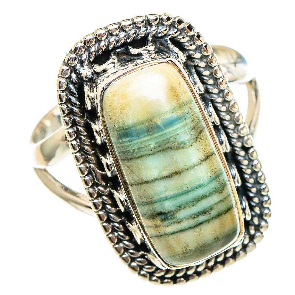 Ocean Jasper Rings handcrafted by Ana Silver Co - RING95294