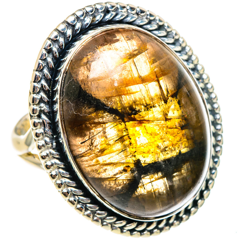 Picasso Jasper Rings handcrafted by Ana Silver Co - RING95319 - Photo 2