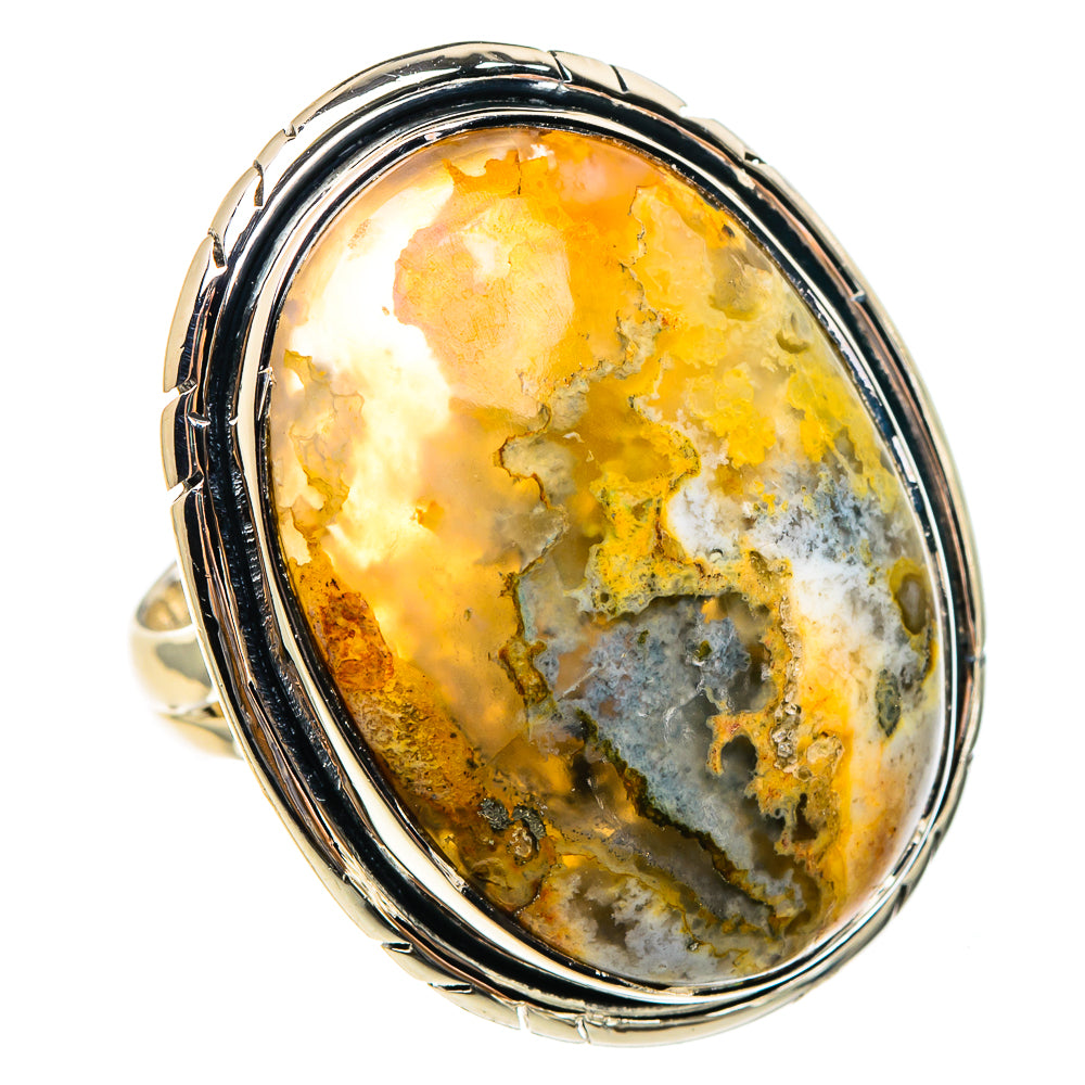Ocean Jasper Rings handcrafted by Ana Silver Co - RING95321 - Photo 2
