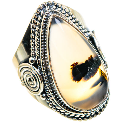 Montana Agate Rings handcrafted by Ana Silver Co - RING95334