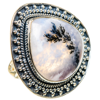 Rainbow Moonstone Rings handcrafted by Ana Silver Co - RING95393