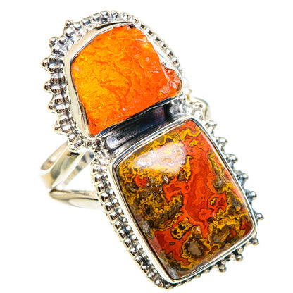 Morocco Agate Rings handcrafted by Ana Silver Co - RING95397