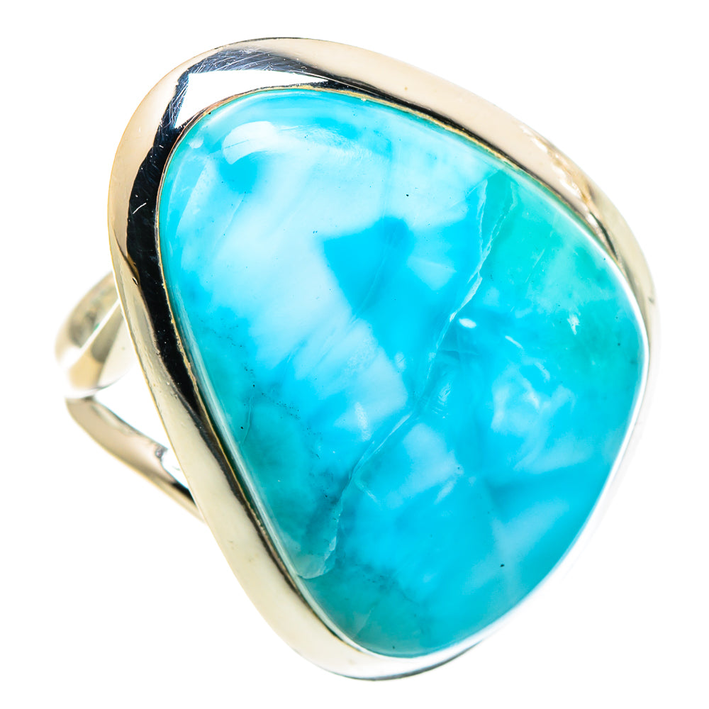 Larimar Rings handcrafted by Ana Silver Co - RING95405