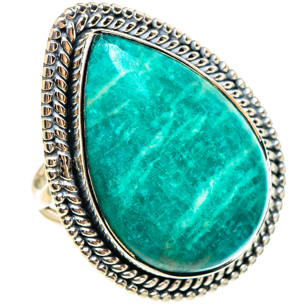 Chrysocolla Rings handcrafted by Ana Silver Co - RING95420