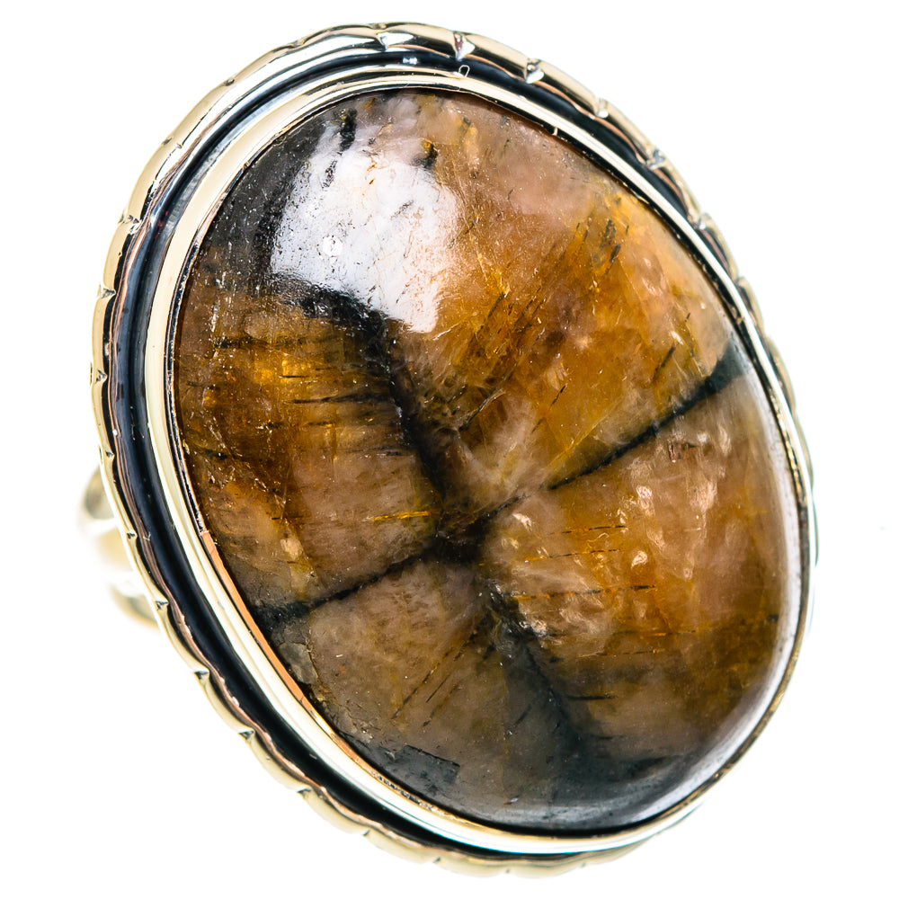 Chiastolite Rings handcrafted by Ana Silver Co - RING95432