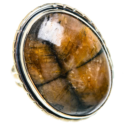 Chiastolite Rings handcrafted by Ana Silver Co - RING95432