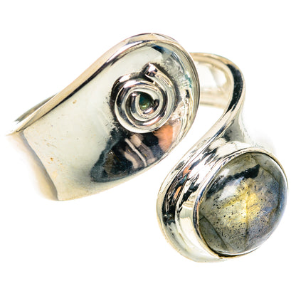 Labradorite Rings handcrafted by Ana Silver Co - RING95509