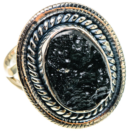 Tektite Rings handcrafted by Ana Silver Co - RING95522 - Photo 2