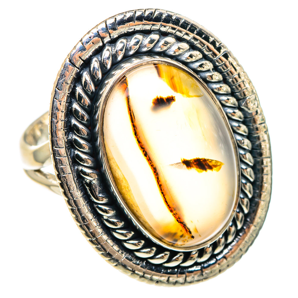 Montana Agate Rings handcrafted by Ana Silver Co - RING95525 - Photo 2