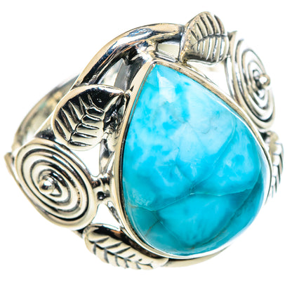 Larimar Rings handcrafted by Ana Silver Co - RING95535