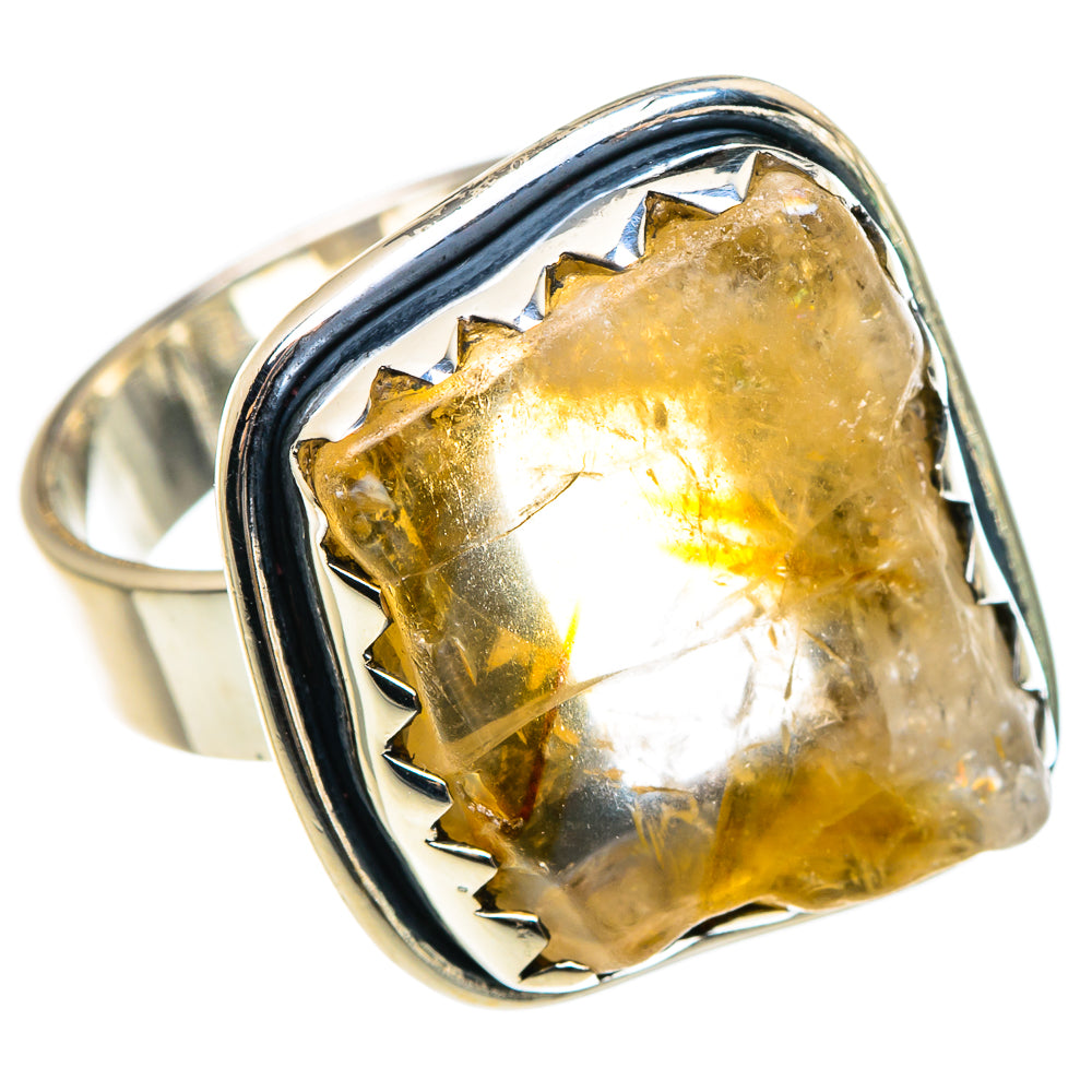 Citrine Rings handcrafted by Ana Silver Co - RING95542