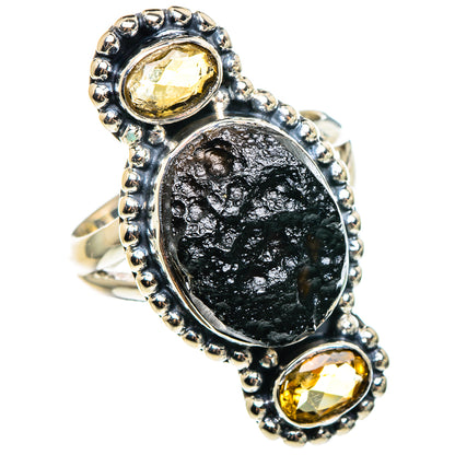 Tektite Rings handcrafted by Ana Silver Co - RING95547