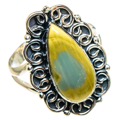 Willow Creek Jasper Rings handcrafted by Ana Silver Co - RING95552 - Photo 2