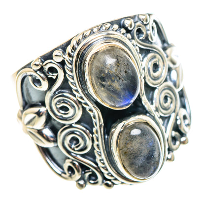 Labradorite Rings handcrafted by Ana Silver Co - RING95556