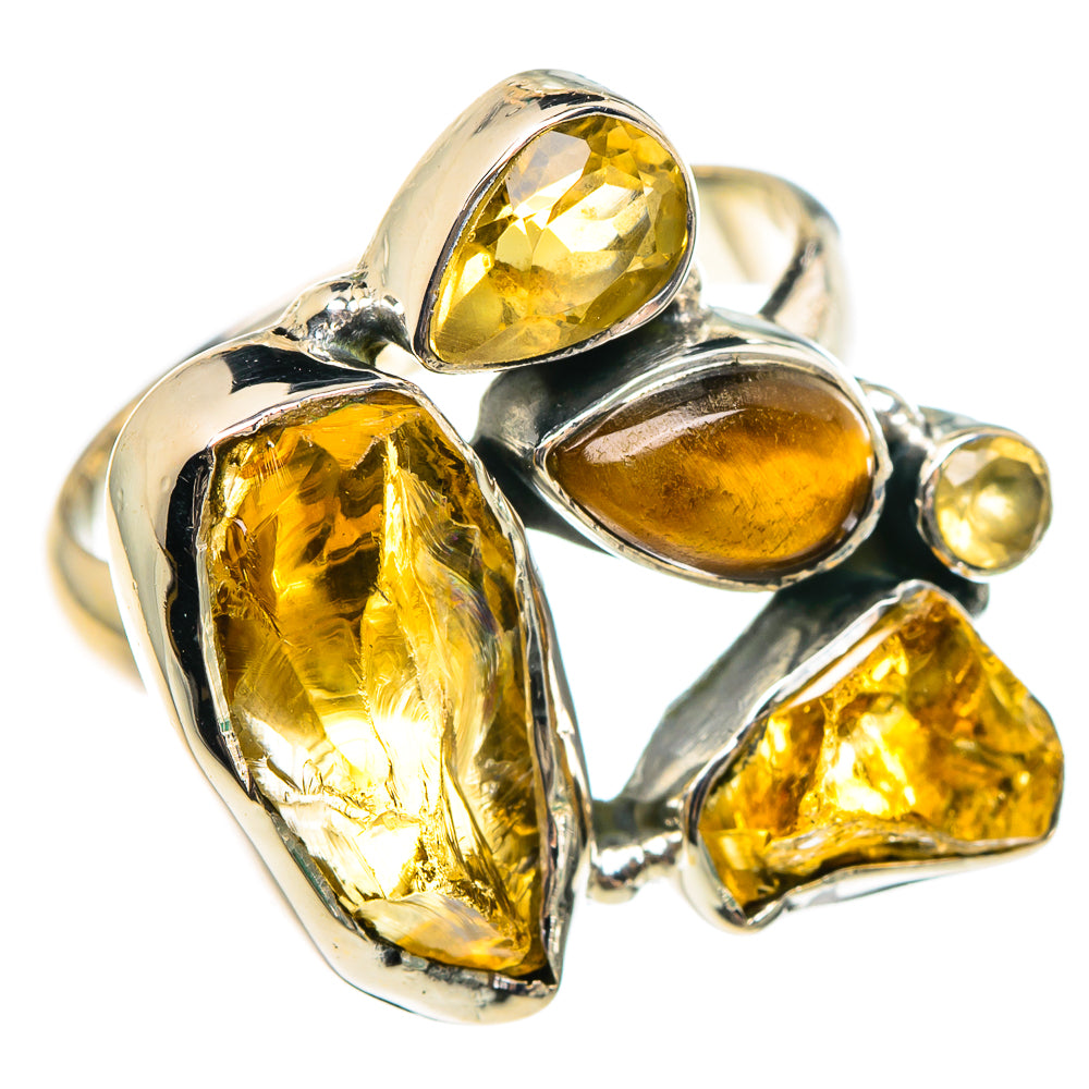 Citrine Rings handcrafted by Ana Silver Co - RING95565