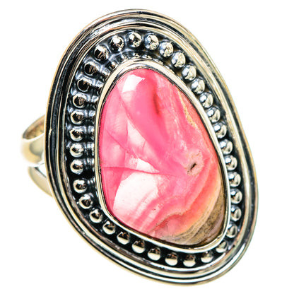 Rhodochrosite Rings handcrafted by Ana Silver Co - RING95568