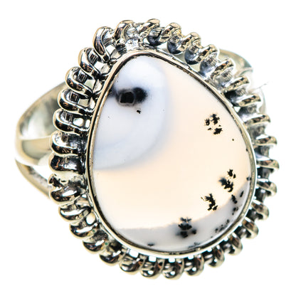 Dendritic Opal Rings handcrafted by Ana Silver Co - RING95572