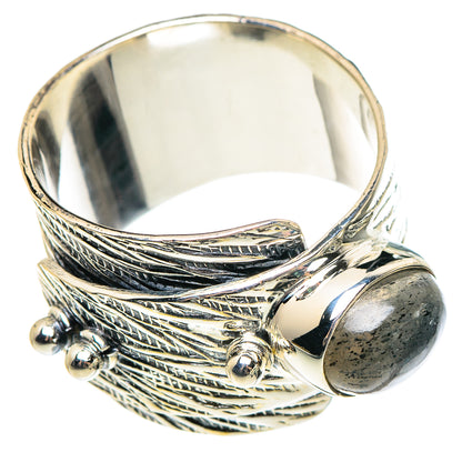 Labradorite Rings handcrafted by Ana Silver Co - RING95580
