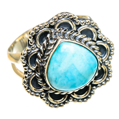 Larimar Rings handcrafted by Ana Silver Co - RING95582
