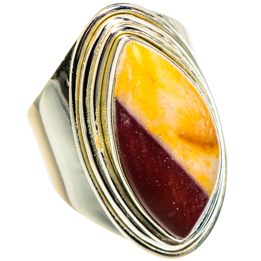 Mookaite Rings handcrafted by Ana Silver Co - RING95588