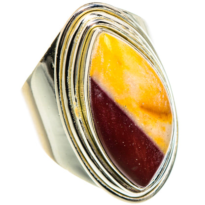 Mookaite Rings handcrafted by Ana Silver Co - RING95588