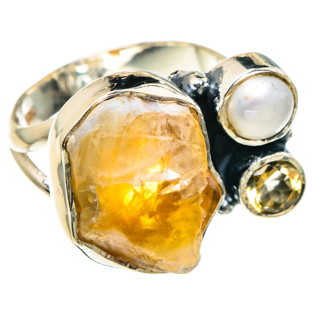 Citrine Rings handcrafted by Ana Silver Co - RING95590