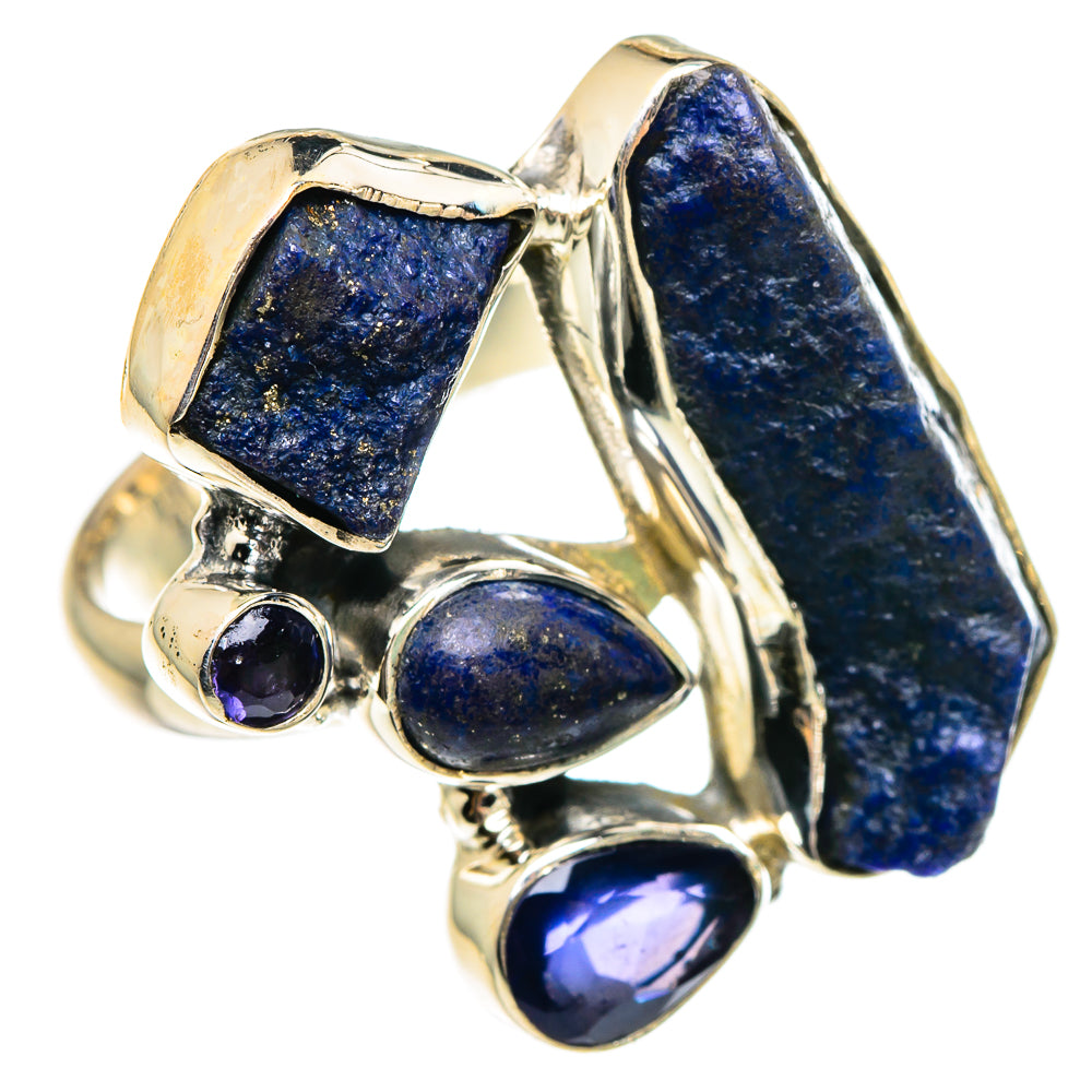 Lapis Lazuli Rings handcrafted by Ana Silver Co - RING95596