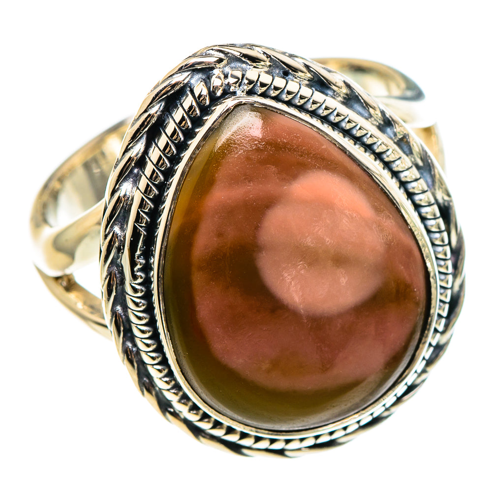Imperial Jasper Rings handcrafted by Ana Silver Co - RING95607 - Photo 2