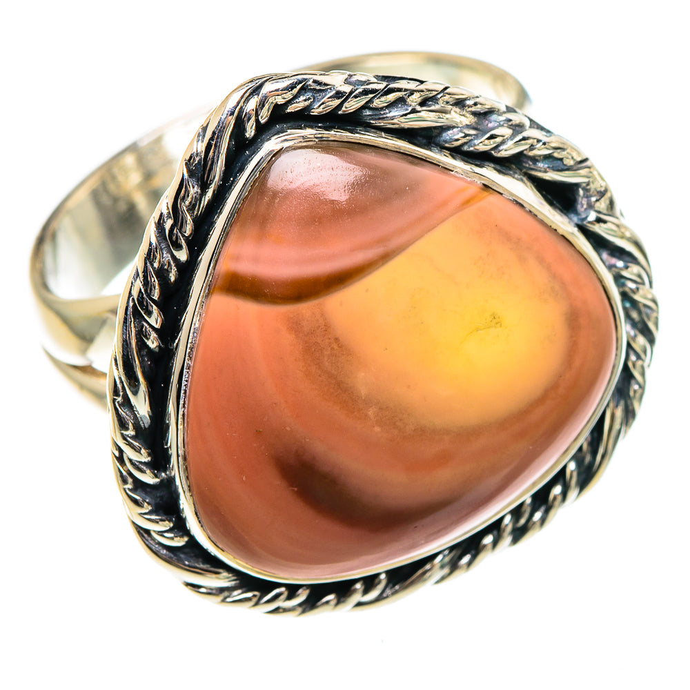 Mookaite Rings handcrafted by Ana Silver Co - RING95610
