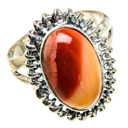 Mookaite Rings handcrafted by Ana Silver Co - RING95611