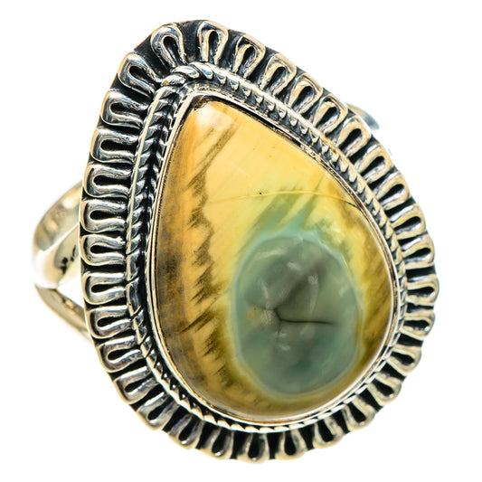 Willow Creek Jasper Rings handcrafted by Ana Silver Co - RING95643