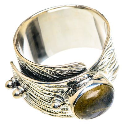 Labradorite Rings handcrafted by Ana Silver Co - RING95655