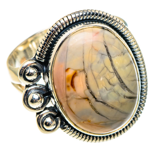 Willow Creek Jasper Rings handcrafted by Ana Silver Co - RING95661