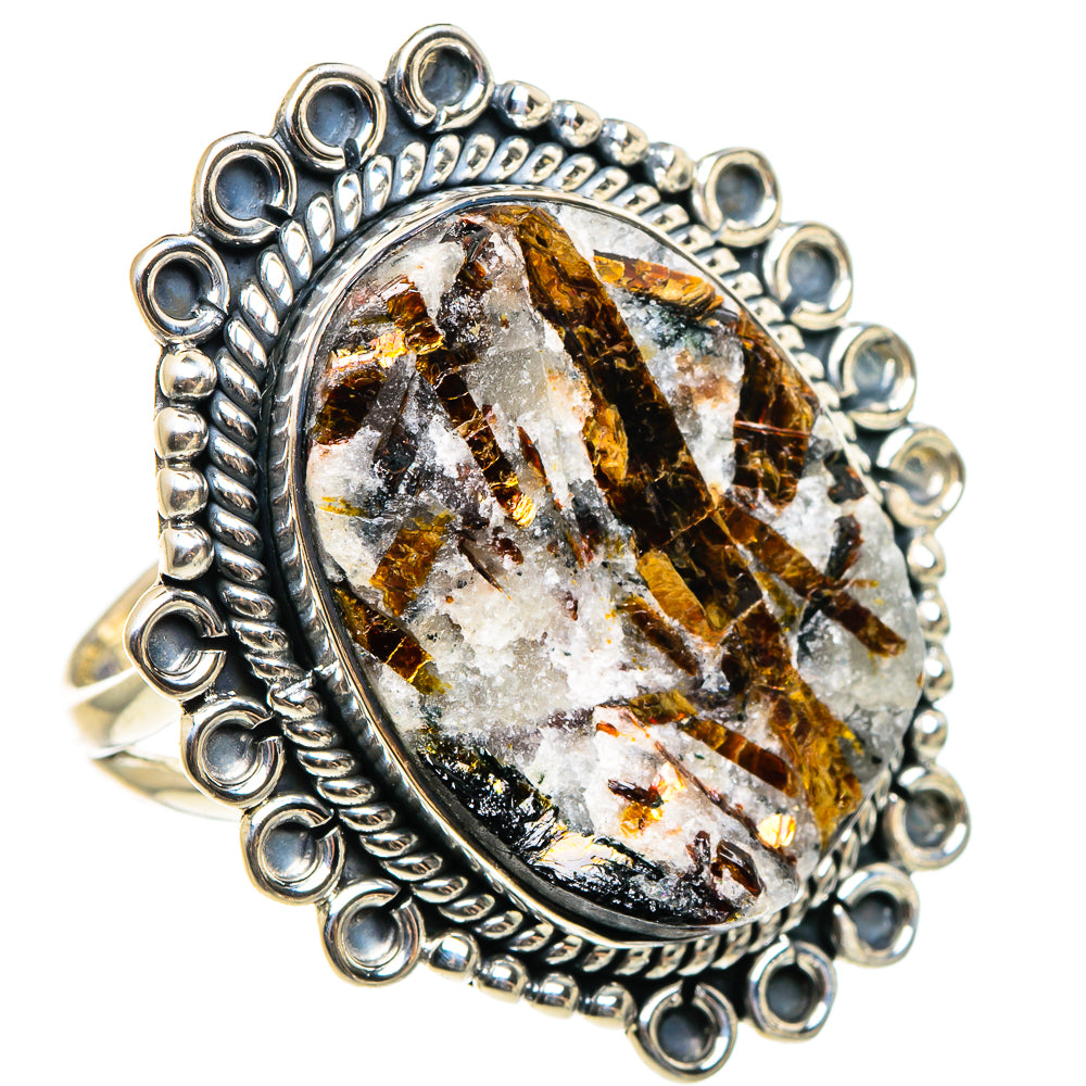 Astrophyllite Rings handcrafted by Ana Silver Co - RING95671 - Photo 2