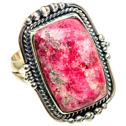 Thulite Rings handcrafted by Ana Silver Co - RING95676