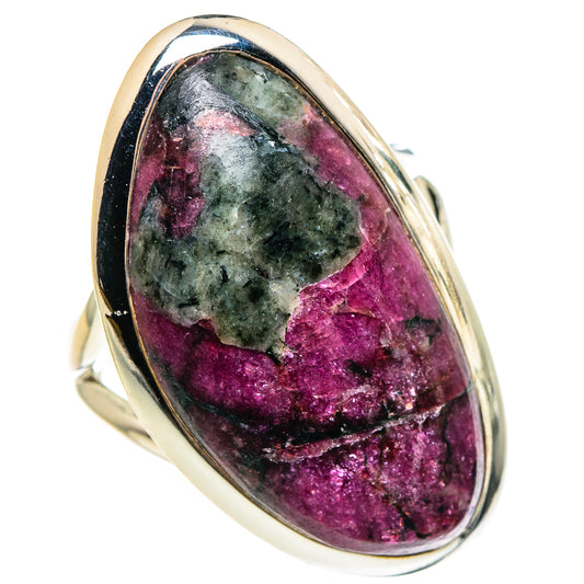Russian Eudialyte Rings handcrafted by Ana Silver Co - RING95678